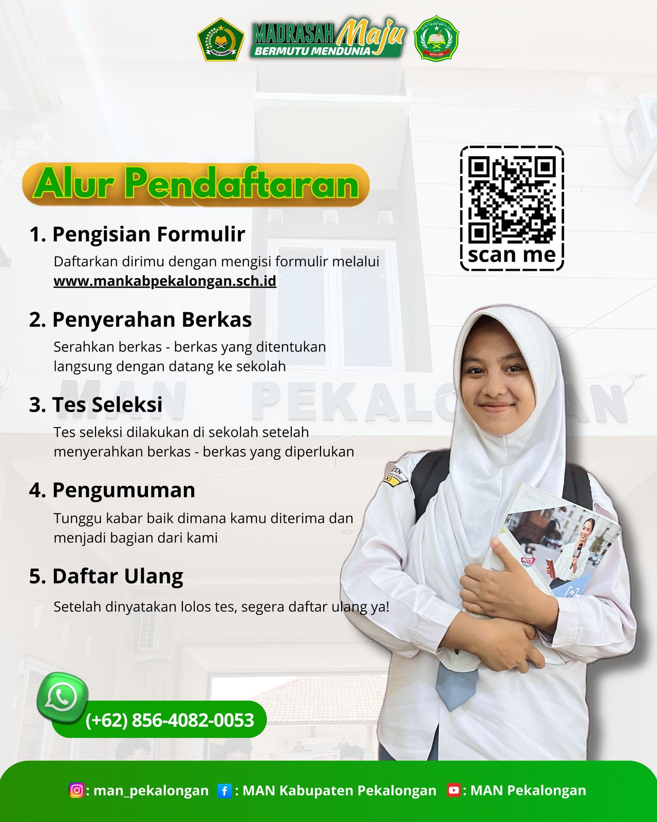 SPMB MAN PEKALONGAN TAHUN PELAJARAN 2025-2026