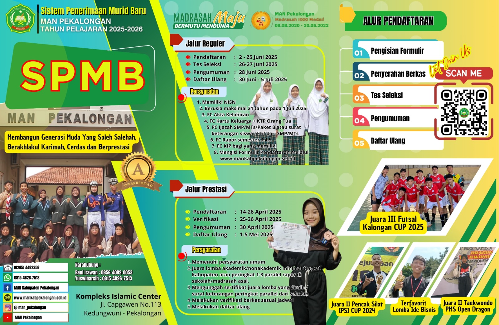 Browsure SPMB MAN PEKALONGAN 2025-2026